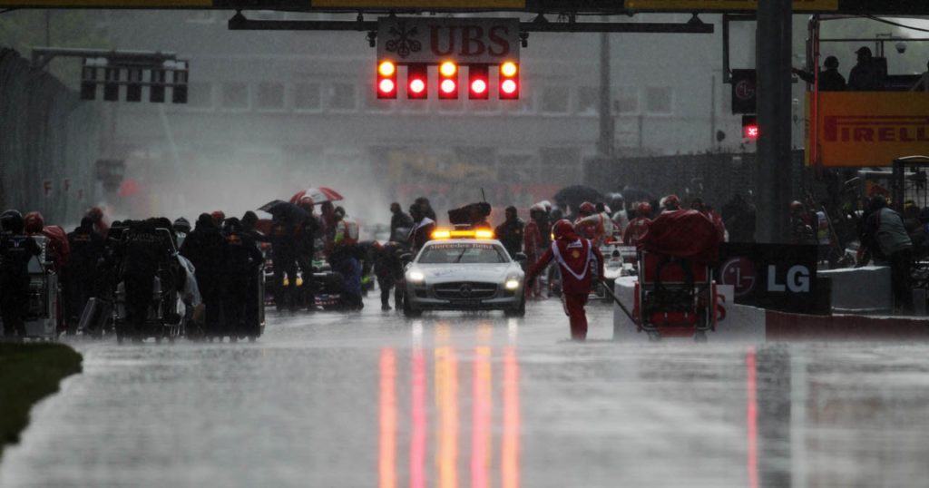 Zbog kiše trka za Veliku nagradu Kanade je bila u prekidu više od dva sata.