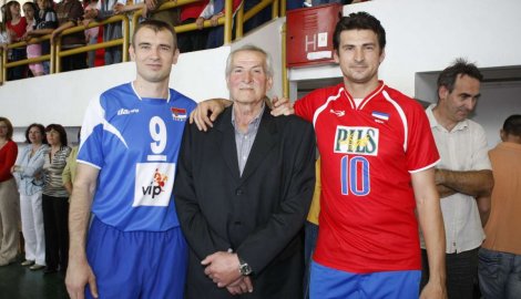Miloš, Vladimir i Nikola Grbić su proslavili Jugoslovensku i Srpsku odbojku