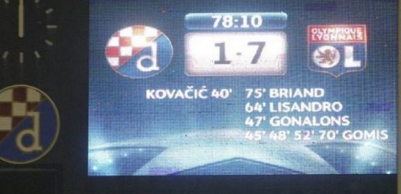 Dinamo Zagreb – Lion 1:7 – Bruka “Modrih”, kontroverze i najbrži het-trik
