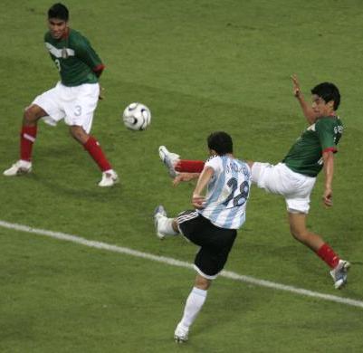 Maksi Rodrigez postigao je prelep gol protiv Meksika.