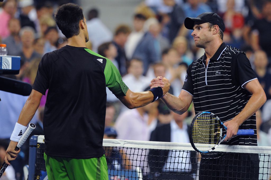 Endi Rodik "kurtuozno" je čestitao Novaku trijumf u njihovom meču na US Openu 2008. godine.