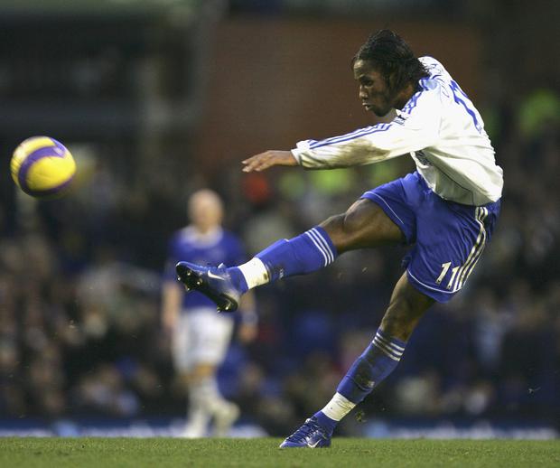 Didije Drogba postigao je prelep gol na meču sa Evertonom.
