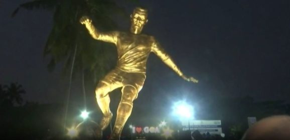 Statua Kristijana Ronalda izazvala burne reakcije i pometnju u Indiji