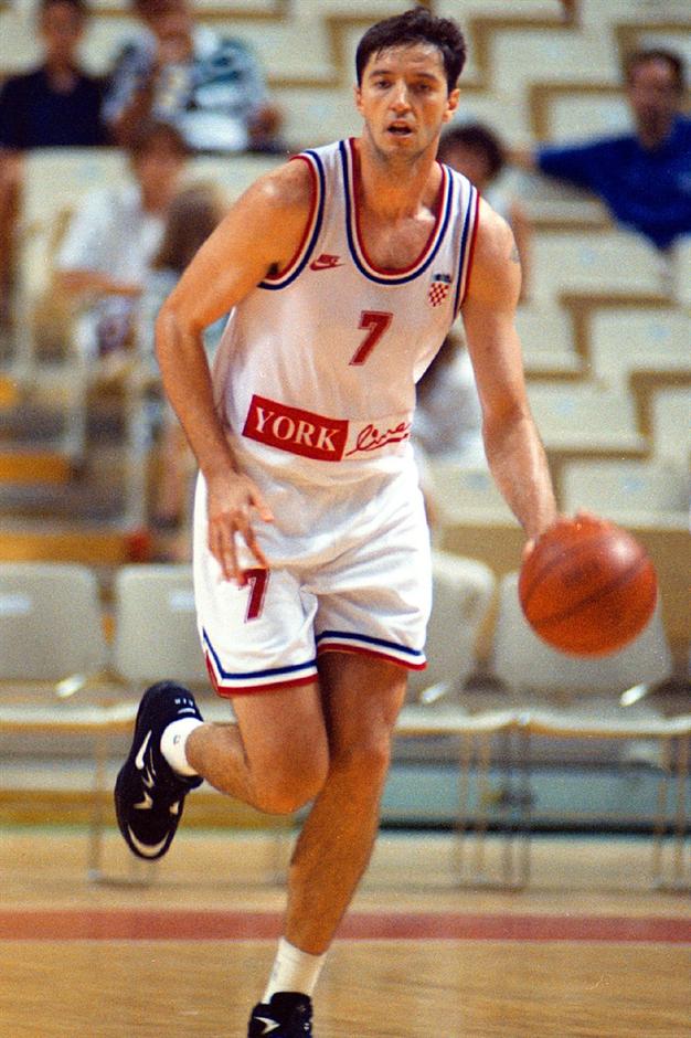 Toni Kukoč bio je jedan od najboljih igrača Hrvatske na Mundobasketu 1994. godine.
