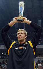 Dirk Novicki izabran je za najboljeg igrača Evropskog prvenstva 2005. godine.