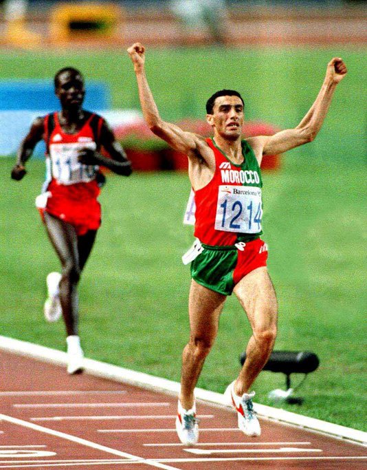 Khalid Skah osvojio je zlatnu medalju na Olimpijskim igrama u Barseloni.