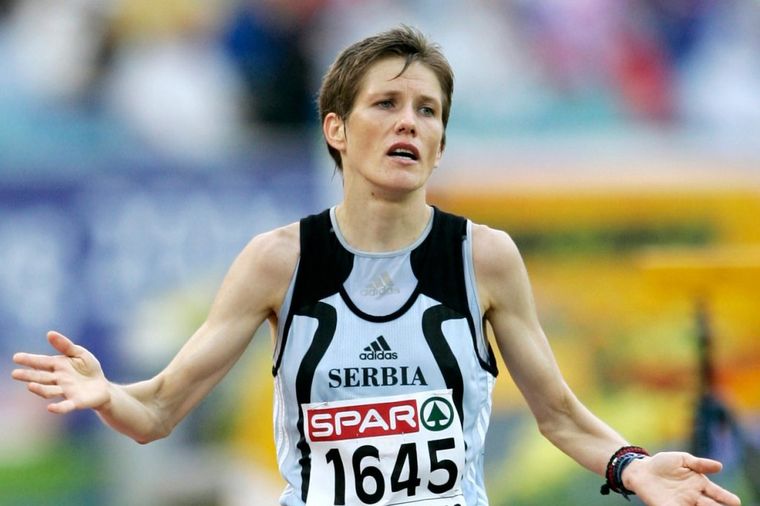 Posle odlične trke Jevtićeva je uspela da osvoji srebrnu medalju u Geteborgu.